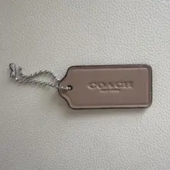 COACH コーチ レザー バッグチャーム タグ