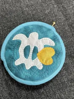 ハワイアンキルト ホヌ柄ポーチ