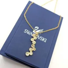 Swarovski スワロフスキー ゴールド ストーン ネックレス