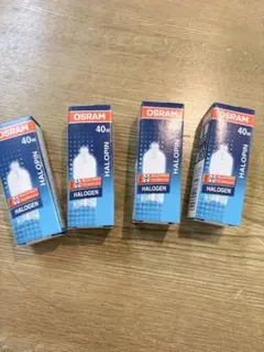 OSRAM HALOPIN 40W 4個セット ハロゲン電球