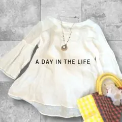 A DAY IN THE LIFE (ARROWS) 洗える リネン シャツ 麻のサムネイル