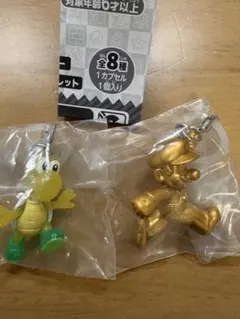 スーパーマリオ カプセルトイ めじるしアクセサリー2（2個セット）