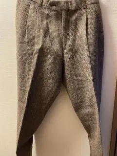 ツイード スラックス