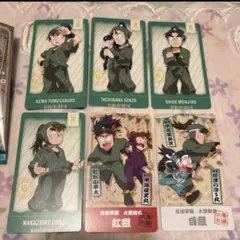 忍たま乱太郎 チケコレ 六年生 食満　潮江　立花　中在家　七松　6枚セット