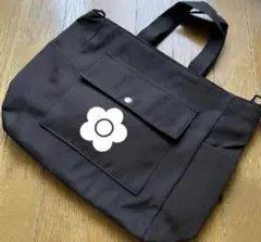 2way トートバッグ・ショルダーバッグ 　ブラック