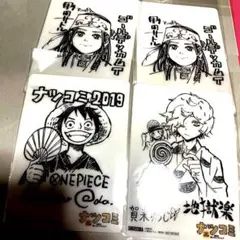 ONE PIECE ナツコミ2019 ルフィ ゴールデンカムイ 地獄楽 카드