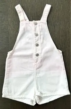 ZARA 淡いピンクのデニムオーバーオール　92cm