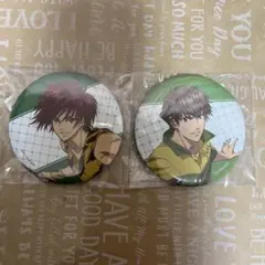 テニスの王子様　缶バッジ 2個セット