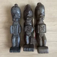 木彫 根付 馬 牛 2体セット 彫刻 骨董品 - メルカリ