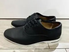 新品未使用　ZARA ザラ　黒のレースアップシューズ40