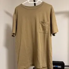 ノースフェイス ベージュ Tシャツ ポケット付き