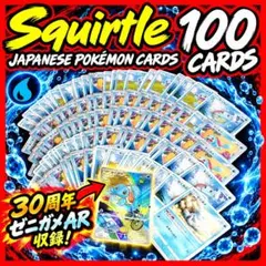 Squirtle 100 Cards 포켓몬 카드 꼬부기