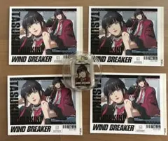WINDBREAKERウィンブレ 4枚セットアクキー　椿野佑 サントリー　自販機