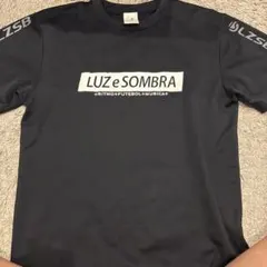 Luz e Sombra ブラック サッカーシャツ Lサイズ
