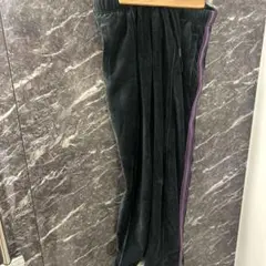 wmb ベロアパンツ ダークグレー Mサイズのサムネイル
