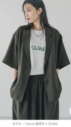 【新品タグ付】LOWRYS FARM★ ホップサックジャケットＳＳ