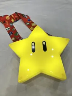 専用　USJ スーパーマリオ スター ポップコーンバケツ 電池付き