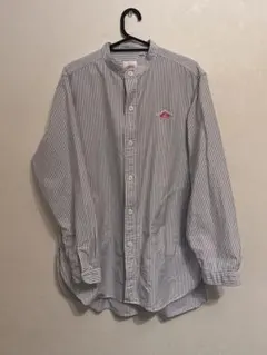 DANTON バンドカラーシャツ ストライプ サイズ40のサムネイル