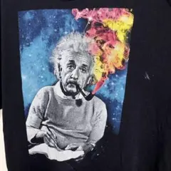 頭*ん様 【アインシュタイン】サイケデリック グラフィック Tシャツ 2XL ブ