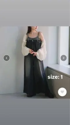 KASTANE サスペンダー付きベアサロペット