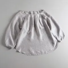 美品 マーガレットハウエル リネン100% ブラウス 洗える ホワイト 五部 
