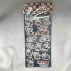 新品　ポチャッコ　ウォーターシール　立体　3Ｄ　キラキラ　サンリオ