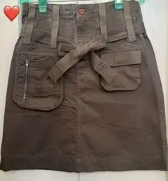 Y2K グランジ カーゴスカート　アーミースカート　ワークスカート ヴィンテージ