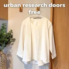 URBAN RESEARCH DOORS 長袖 トップス ホワイトのサムネイル
