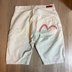 EVISU エヴィス スウェット ショートパンツ ホワイト 2026年最新】EVISU カラー：ホワイト系 メンズ ショートパンツ・ハーフ