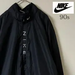 90s NIKE（ナイキ）ナイロン アノラックジャケット/L/ブラック