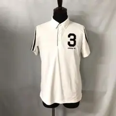 adidas/ゴルフウェア/半袖ポロシャツ/ホワイト/M