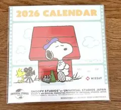 2026年　スヌーピー　卓上カレンダー