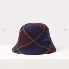 VivienneWestwood ムーンバット 帽子 チェック オーブ - メルカリ