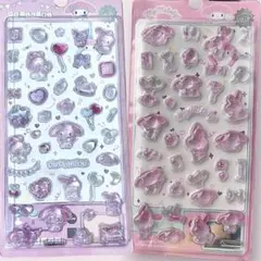 海外公式　サンリオ　マイメロ　ぷくぷくシール　ボンボンドロップシール