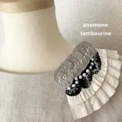 handmade tambourine×skipコットンブローチ ミナペルホネン - メルカリ