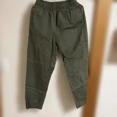 GU オリーブグリーン チノパン