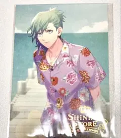 新品未使用品 美風藍 シャニスト特典 ポストカード うたプリ 匿名配送