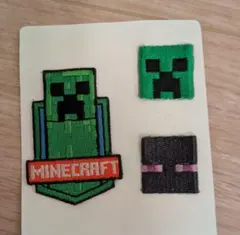 Minecraft マインクラフト ワッペン 3種セット