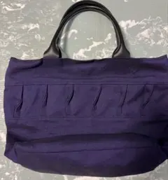 ビ*ー様 着物用 和風 手作り一点物トートバッグ　紫色 むらさき