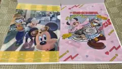 ディズニー　BANDAI　ミニクリアファイル　シークレット　ミニー　デイジー