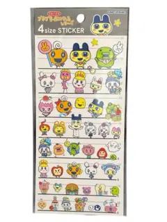 n*u様 新品未使用　たまごっち　4サイズステッカー　シール　プチプチおみせっち