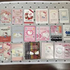 ハローキティ カード ,ステッカー16枚セット