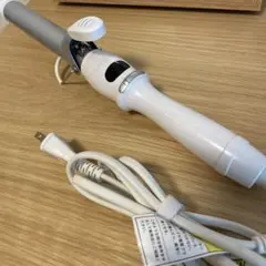 SALONIA カールヘアアイロン ホワイト