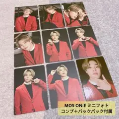BTS MOS ON:E ミニフォト ジミン コンプ＋バックパック付属トレカ