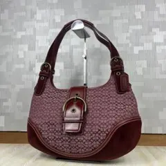 Coach Soho Oneshoulder Bag Signature Red