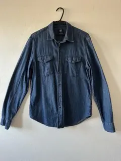 GAP デニムシャツ スリムフィット長袖 S