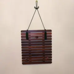 【いいねに感謝♥️】木製アンティーク風色紙掛け