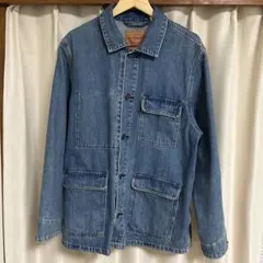 値下げ！リーバイス デニムジャケット 紺色(品番:A0744-0000)