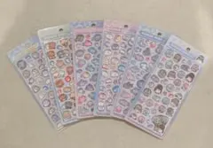 【正規品】水族館限定 ボンボンドロップシール 6種セット