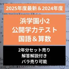 2026年最新】浜学園 公開テストの人気アイテム - メルカリ